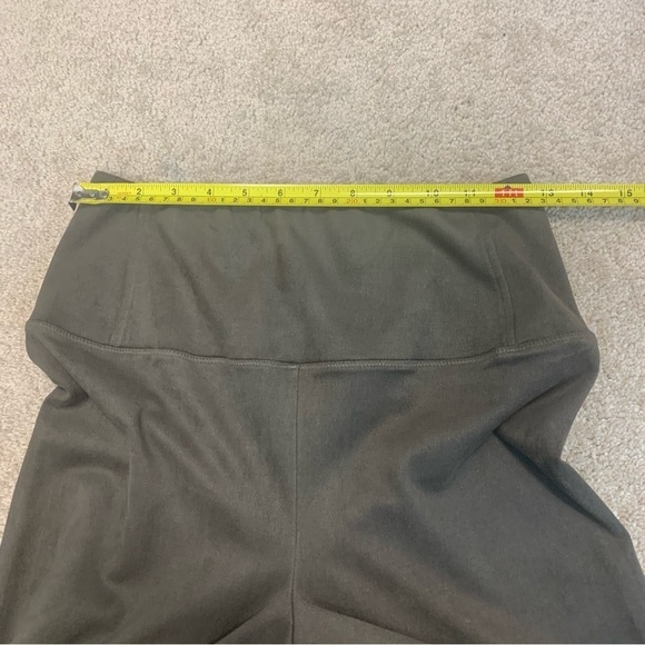 ARITZIA Wilfred Free taupe gray brown faux suede Daria leggings Sz L NWOT - Picture 8 of 12